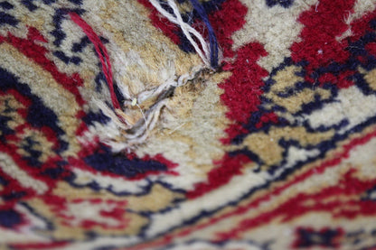 Vintage Indian Wool Rug - Kernow Furniture
