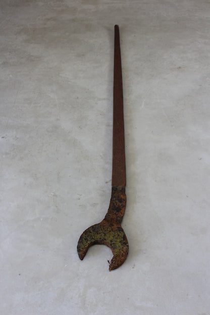 Large Railway Metal Wrench - Kernow Furniture