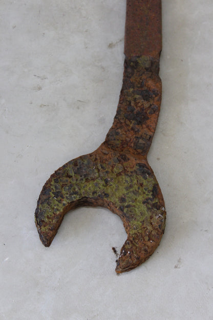 Large Railway Metal Wrench - Kernow Furniture