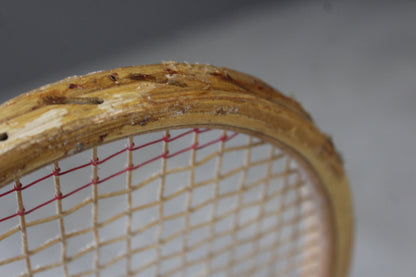 3 Vintage Wooden Tennis Rackets - Kernow Furniture