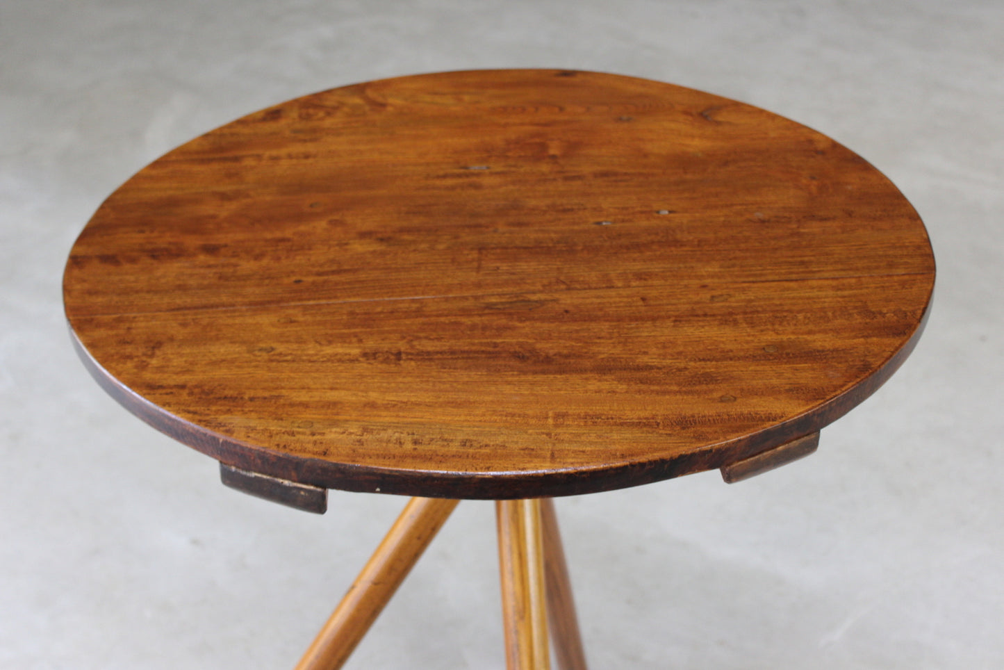 Round Occasional Cricket Table - Kernow Furniture