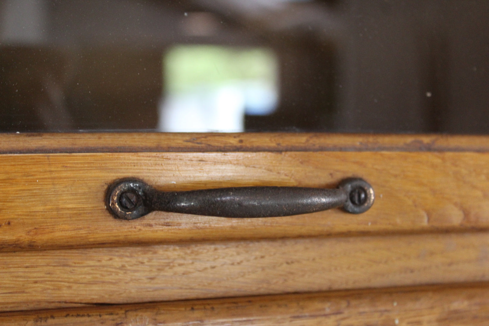 Large Freestanding Bank of Oak Haberdashery Drawers - Kernow Furniture