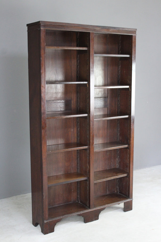 Early 20th Century Mahogany Free standing Bookcase - Kernow Furniture