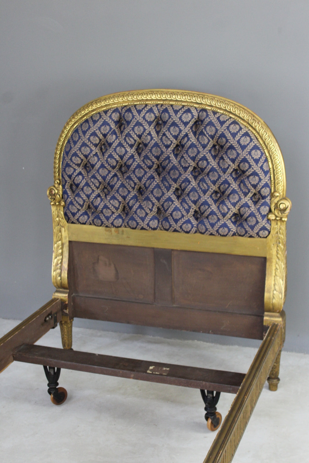 Antique Single French Bed - Kernow Furniture