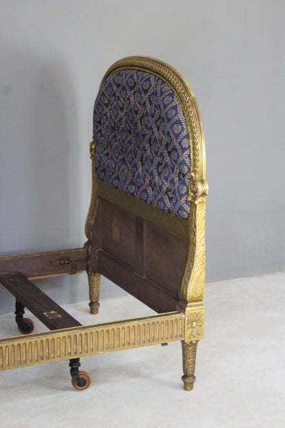 Antique Single French Bed - Kernow Furniture