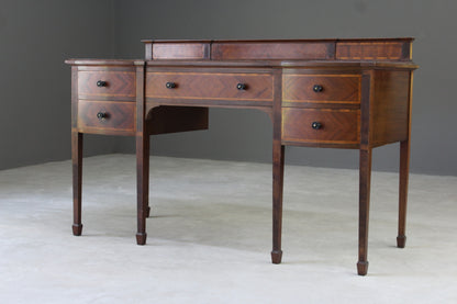 Antique Heals Mahogany Dressing Table / Writing Desk - Kernow Furniture