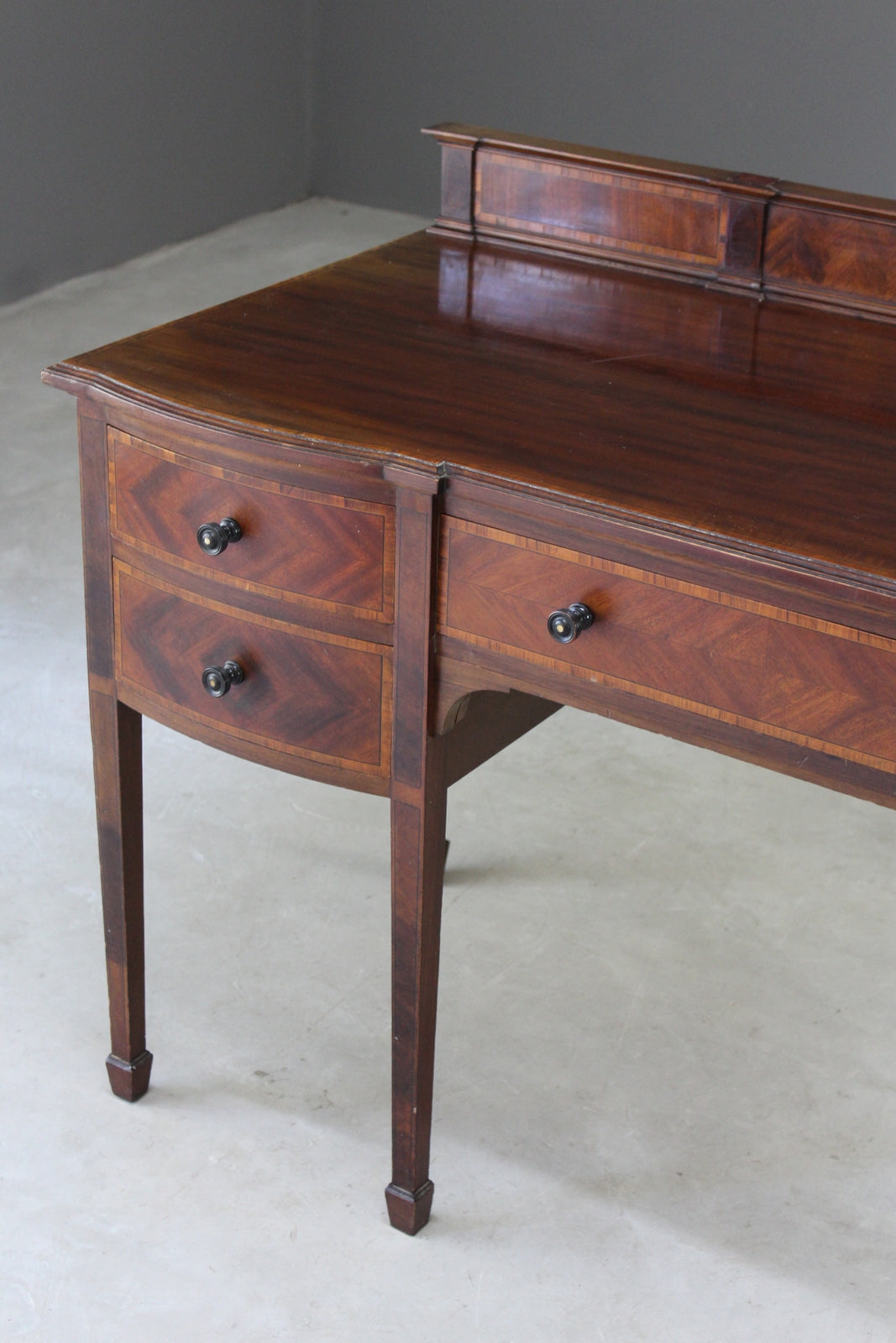 Antique Heals Mahogany Dressing Table / Writing Desk - Kernow Furniture