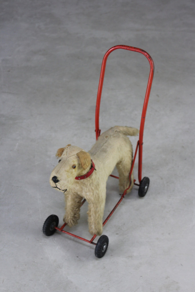 Vintage Pedigree Push Along Dog Toy - Kernow Furniture