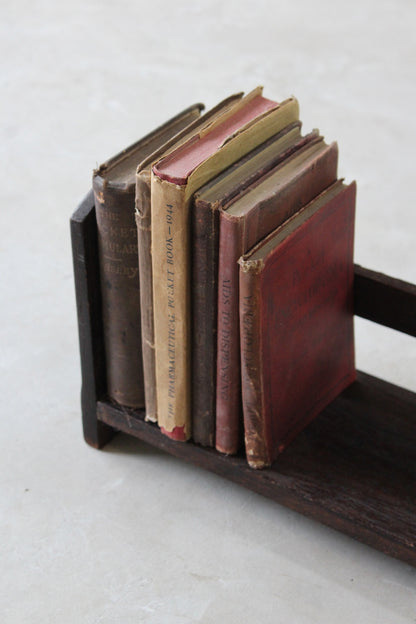 Vintage Wooden Book Trough - Kernow Furniture