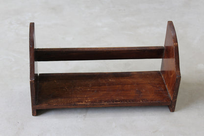 Wooden Book Trough - Kernow Furniture