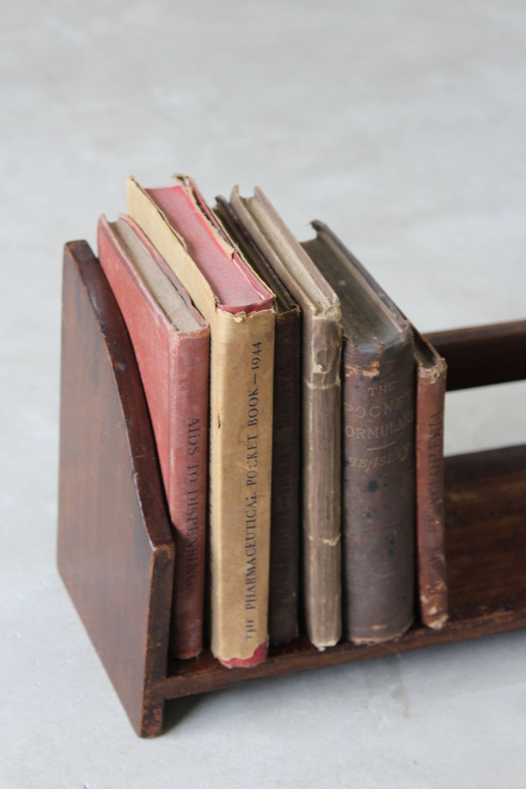 Wooden Book Trough - Kernow Furniture