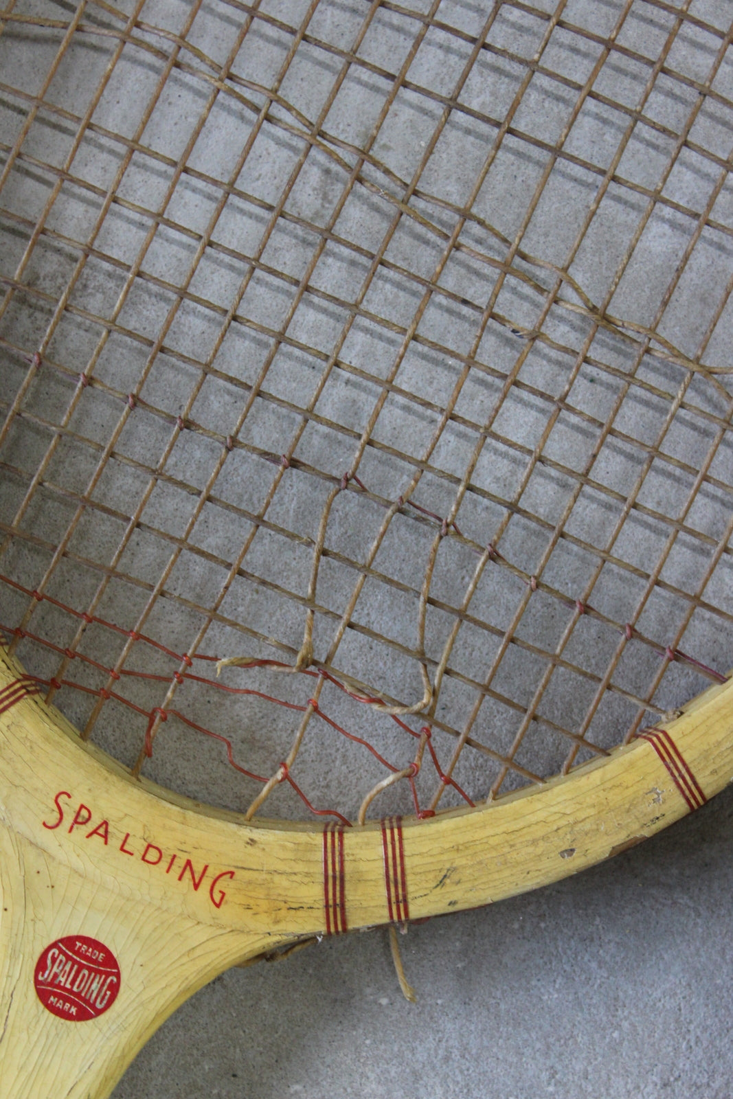 Pair Vintage Wooden Tennis Rackets - Kernow Furniture
