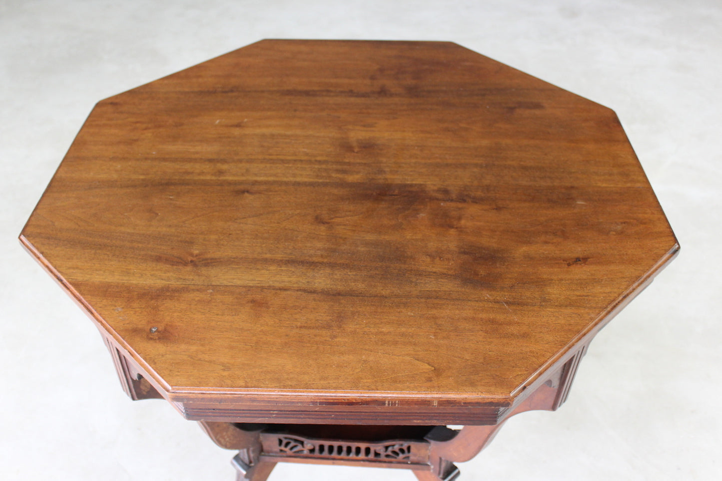 Victorian Mahogany Octagonal Centre Table - Kernow Furniture