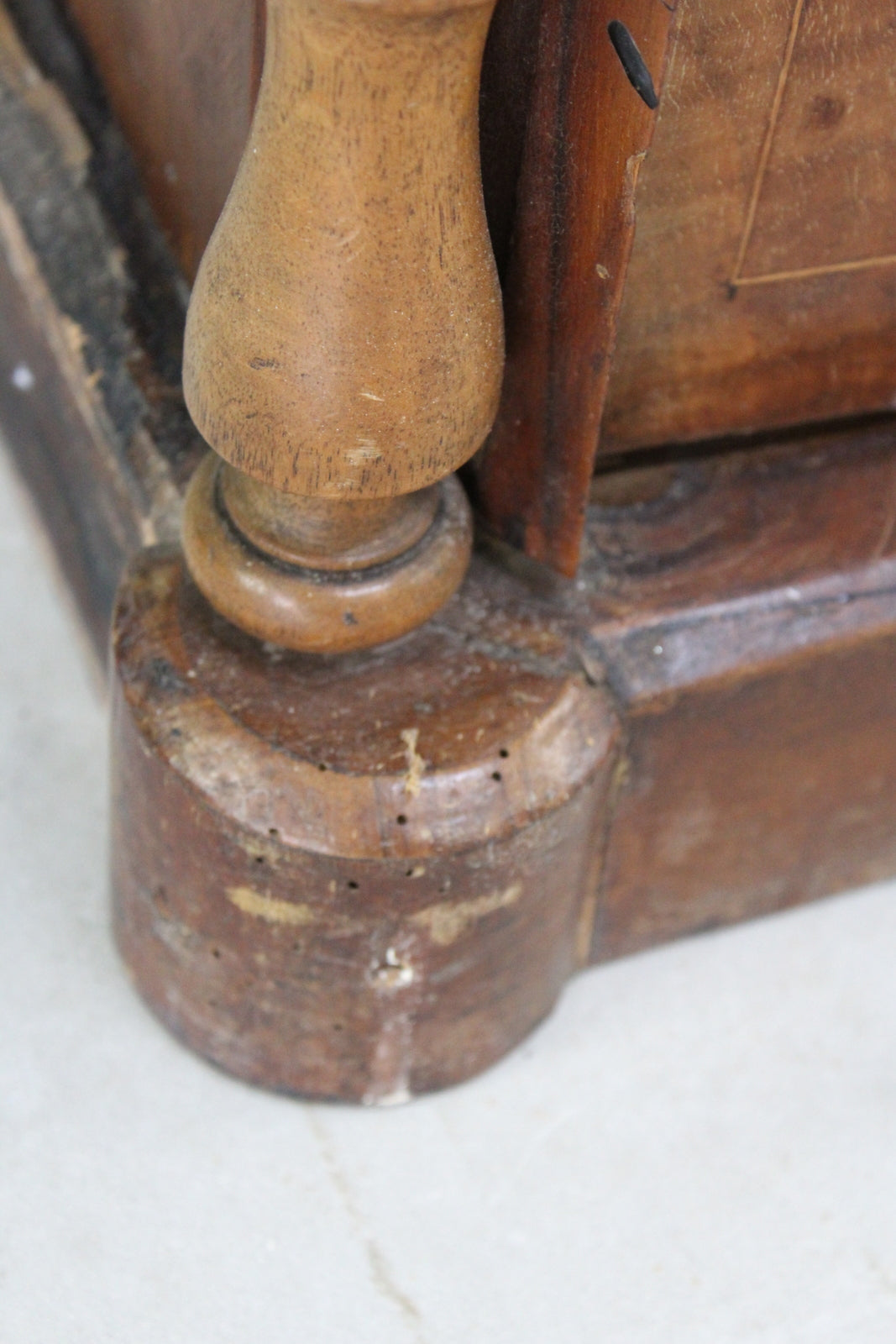 Victorian Inlaid Walnut Credenza - Kernow Furniture