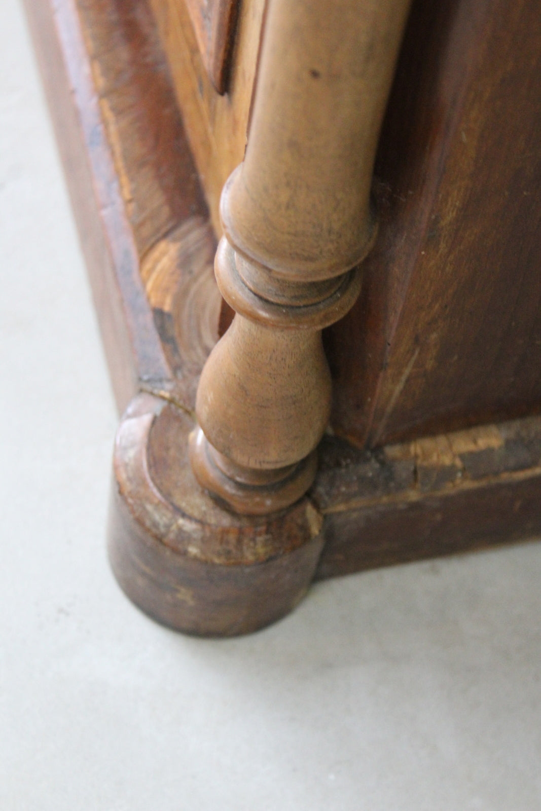 Victorian Inlaid Walnut Credenza - Kernow Furniture