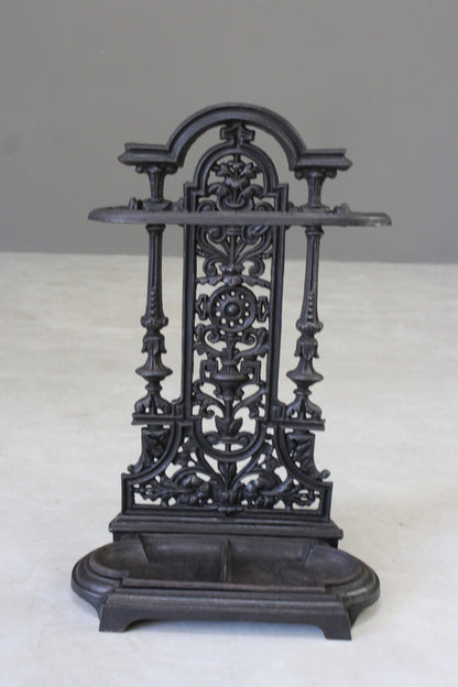 Victorian Style Cast Iron Umbrella Stand - Kernow Furniture