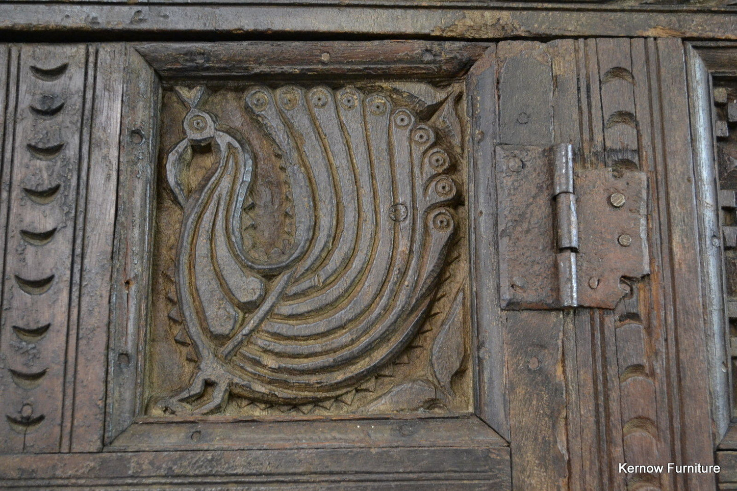 Carved Dowry Chest Dimchiya - Kernow Furniture