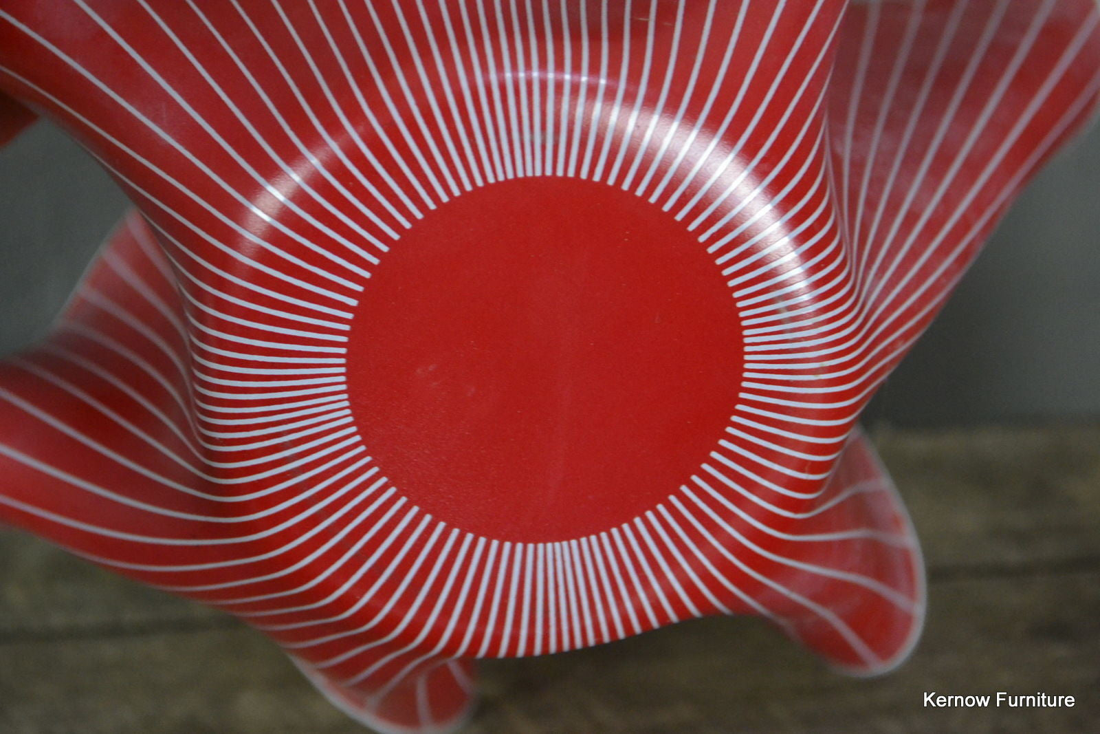 Large Chance Glass Red Hankerchief - Kernow Furniture