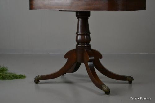 19th Century Mahogany Card Games Table - Kernow Furniture