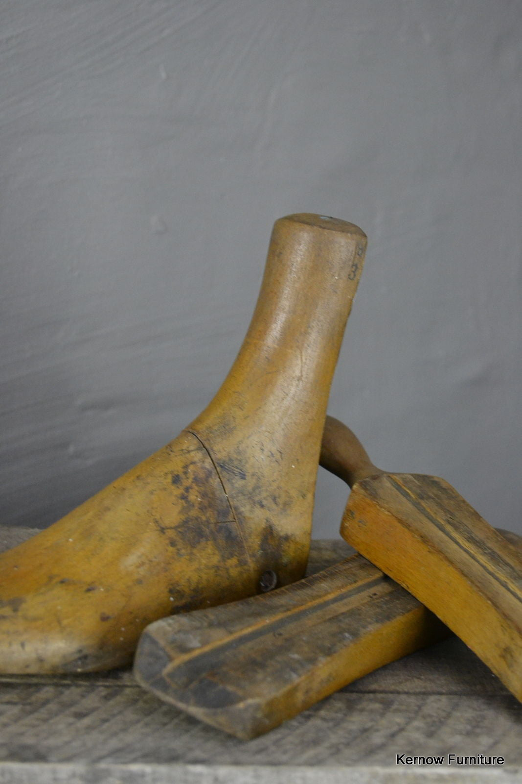 Vintage Wooden Boot Tree - Kernow Furniture