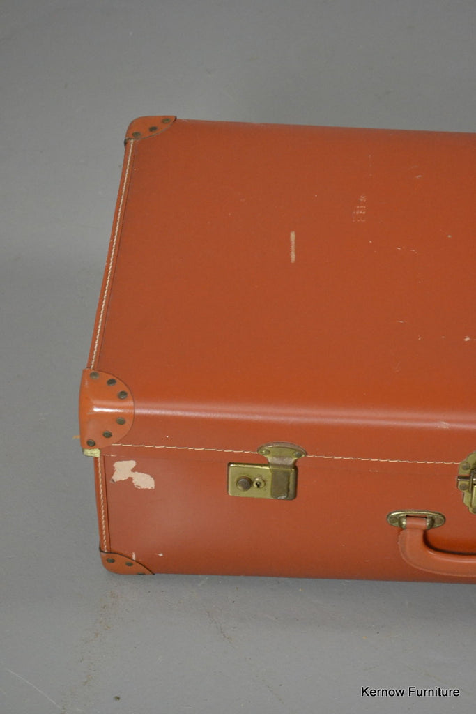 Vintage Brown Suitcase - Kernow Furniture