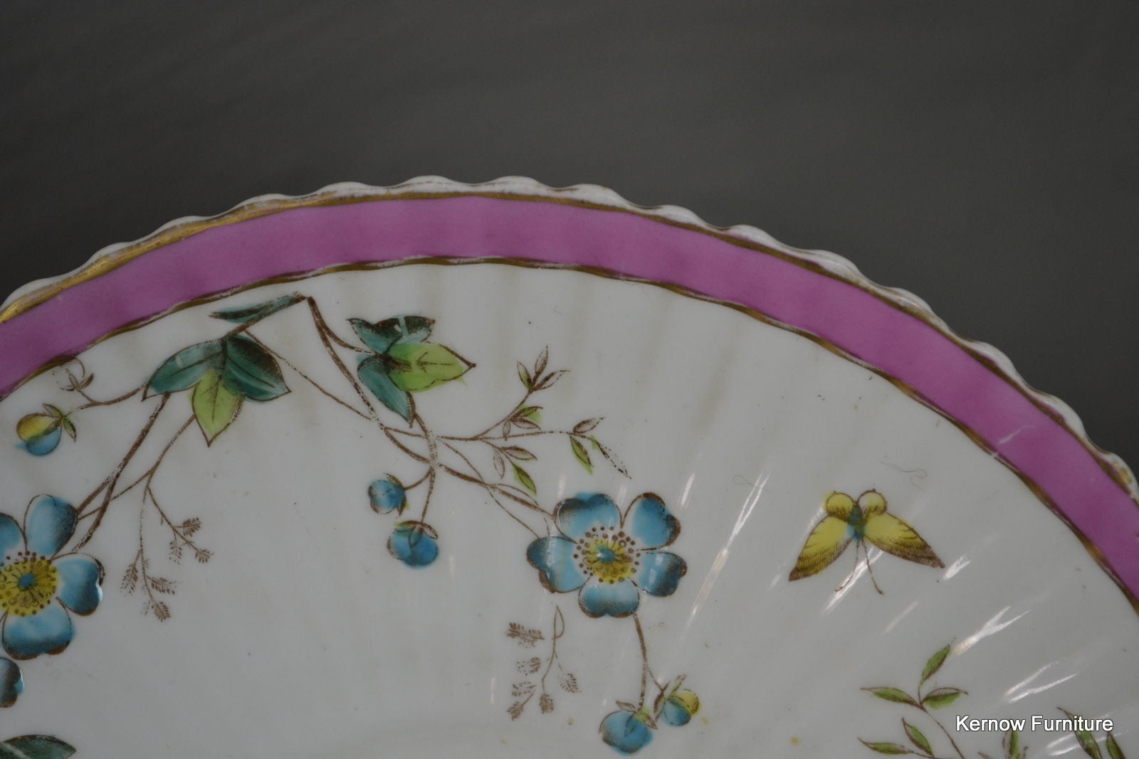 Handpainted Floral China Tea Set - Kernow Furniture