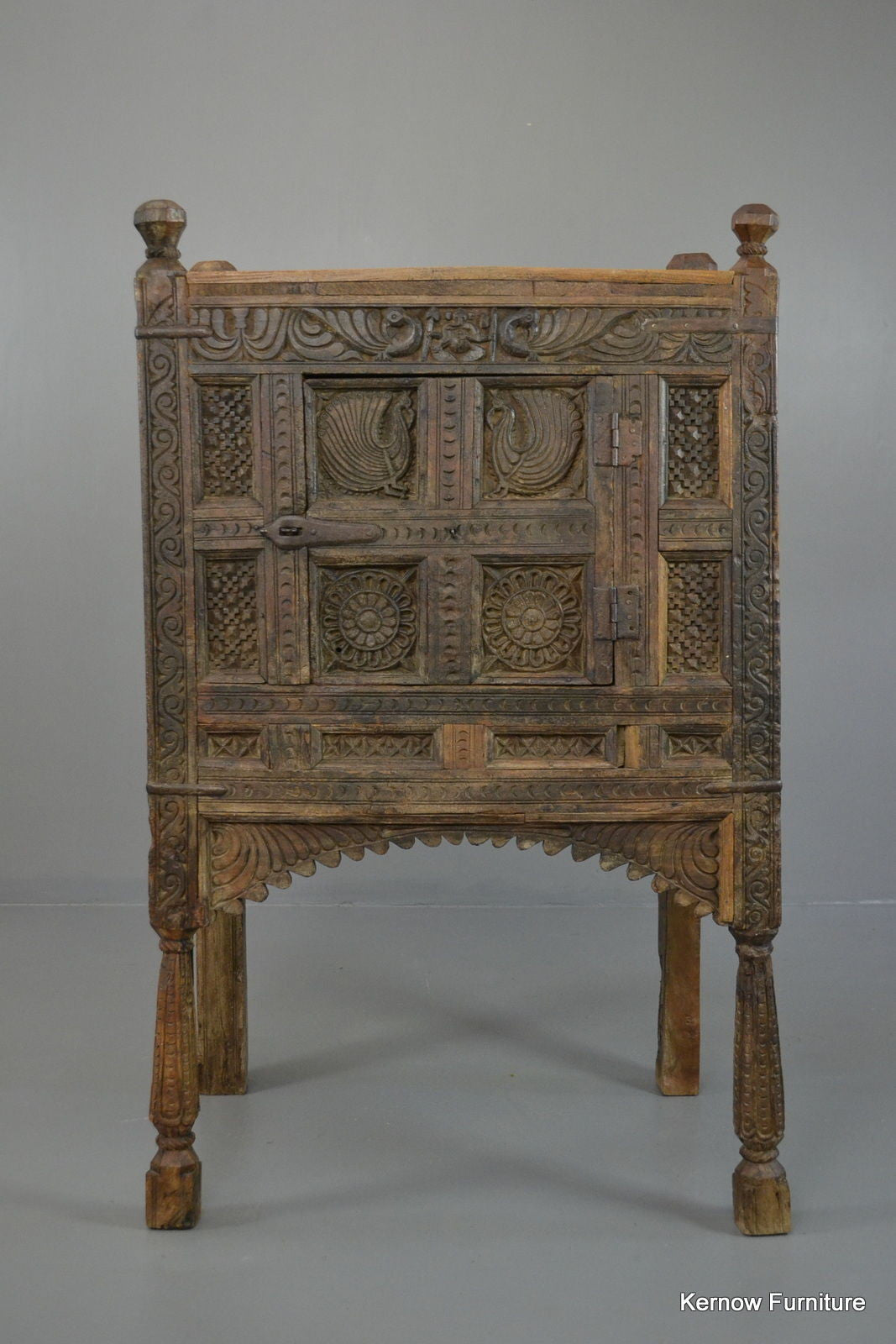 Carved Dowry Chest Dimchiya - Kernow Furniture