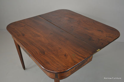 Regency Mahogany Tea Table - Kernow Furniture