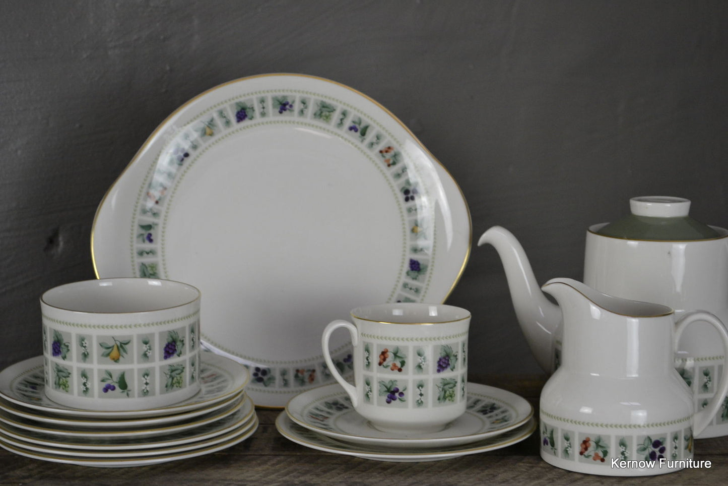 Royal Doulton Tapestry Tea Set - Kernow Furniture