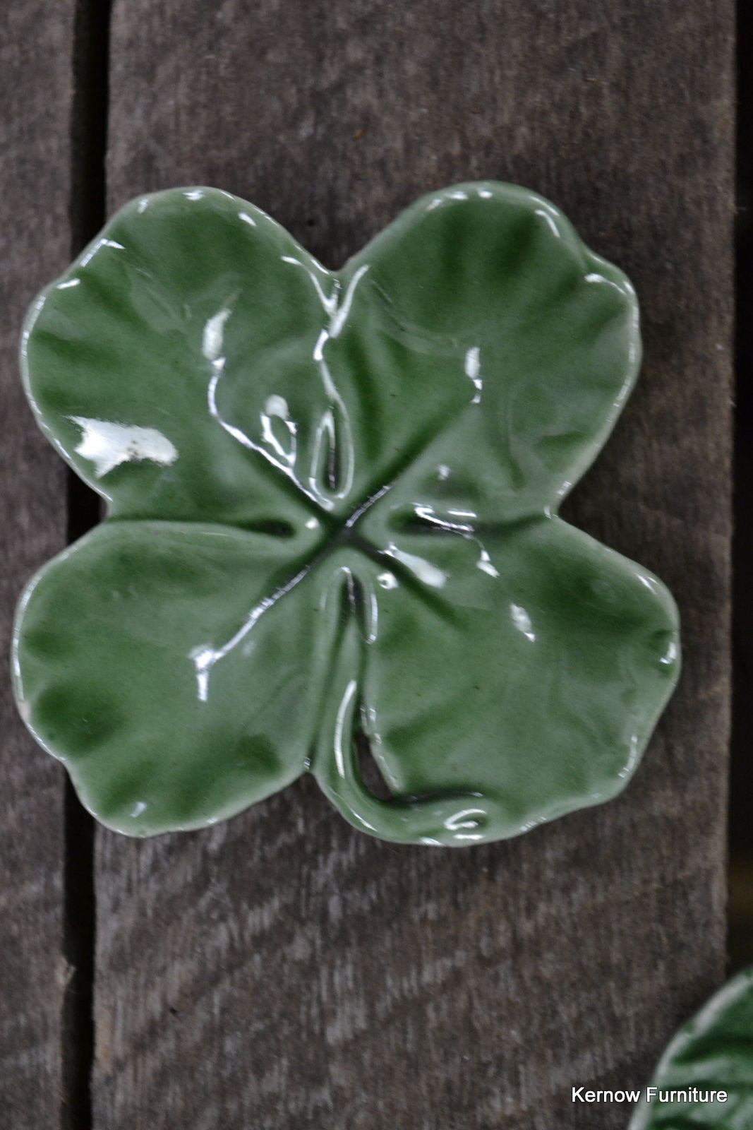 3 Vintage Majolica Pin Dishes - Kernow Furniture