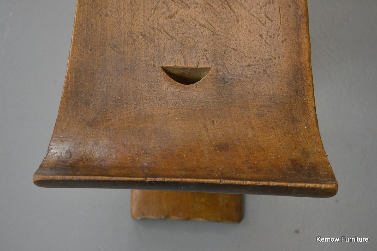 African Ashanti Asante Carved Wooden Stool - Kernow Furniture