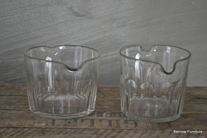 Pair 19th Century Wine Glass Rinser - Kernow Furniture