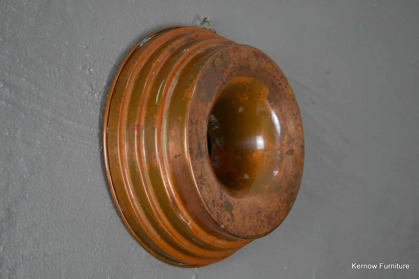 Vintage Copper Ring Jelly Mould - Kernow Furniture