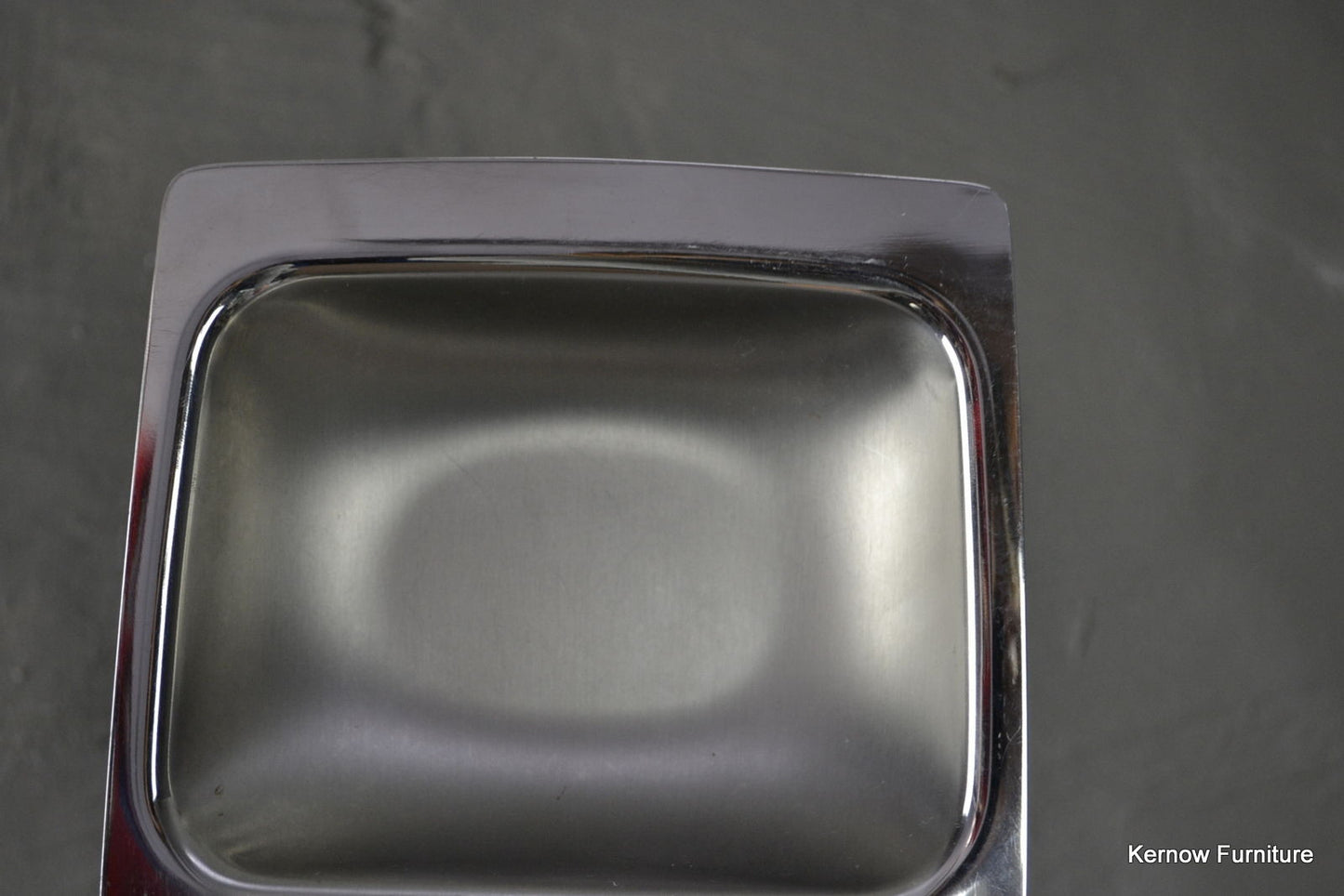 Polished Steel Serving Dish - Kernow Furniture