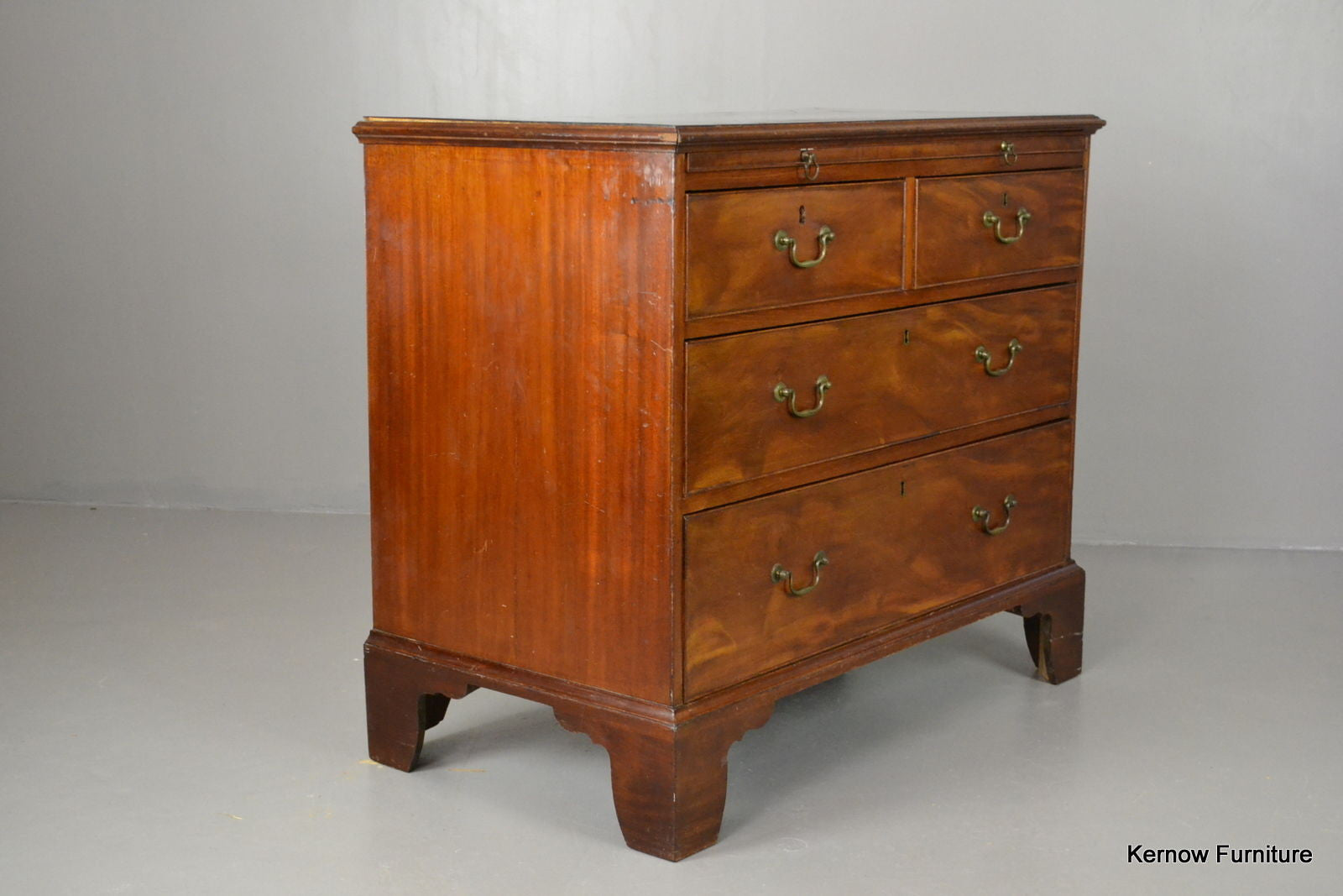 Mahogany Georgian Style Mahogany Chest of Drawers - Kernow Furniture