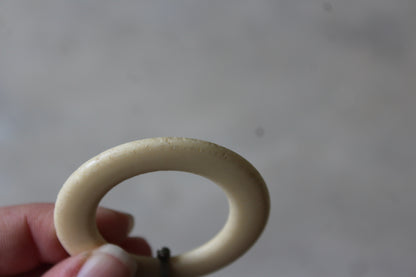 Vintage EPNS Baby Teething Ring - Kernow Furniture