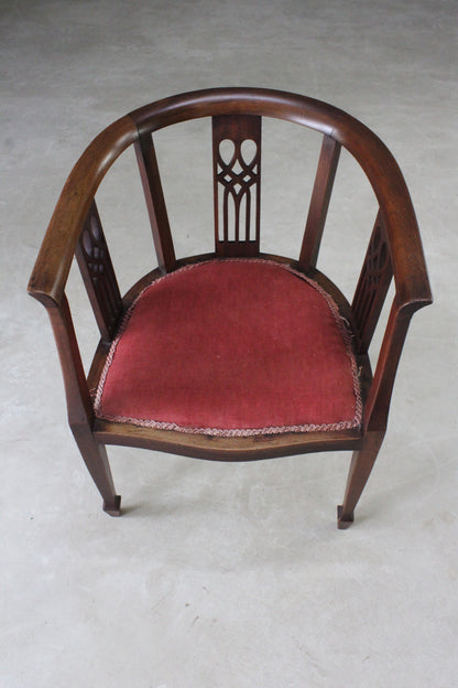 Edwardian Tub Chair - Kernow Furniture