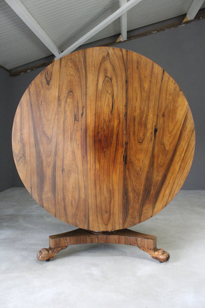 William IV Rosewood Dining Table - Kernow Furniture