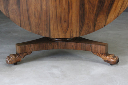 William IV Rosewood Dining Table - Kernow Furniture