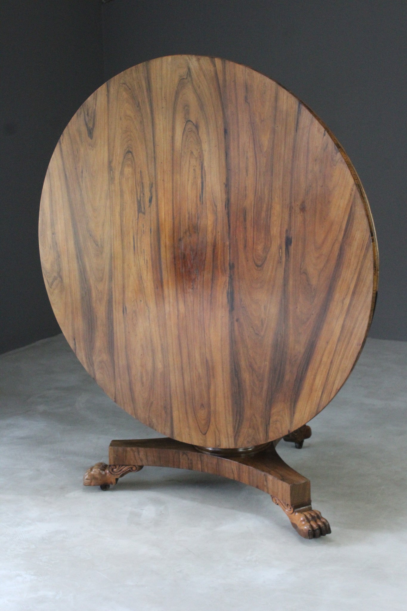 William IV Rosewood Dining Table - Kernow Furniture