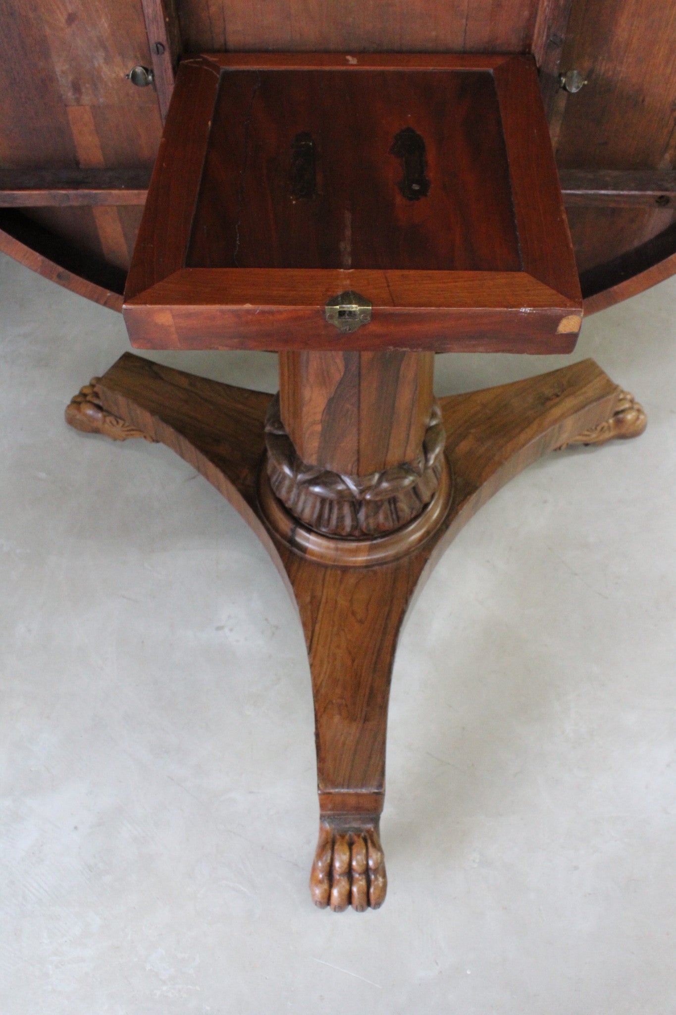 William IV Rosewood Dining Table - Kernow Furniture