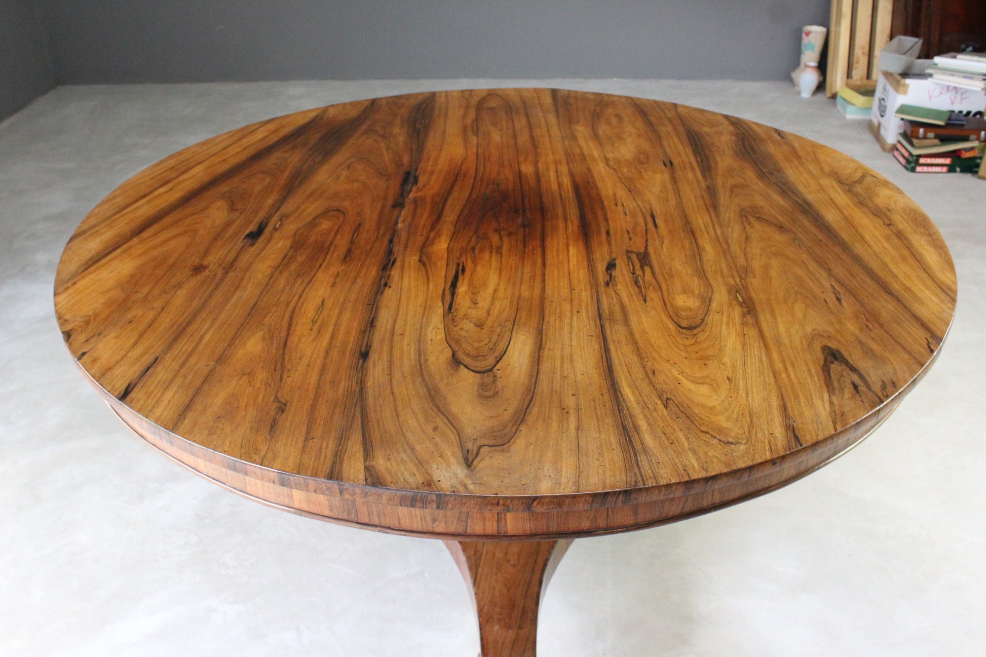 William IV Rosewood Dining Table - Kernow Furniture