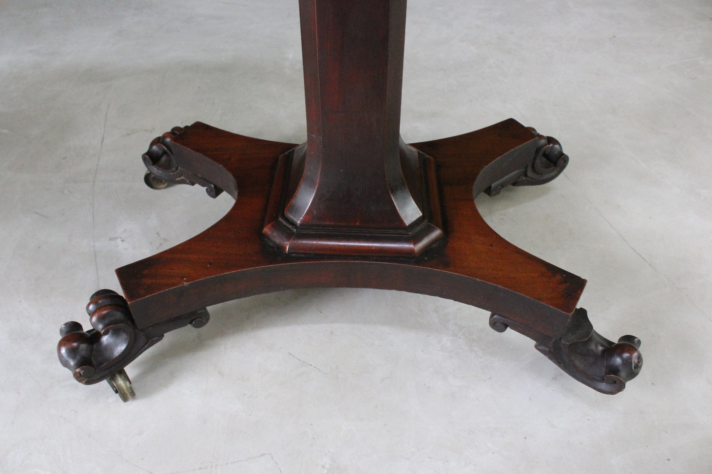 Antique Mahogany Reading Table - Kernow Furniture