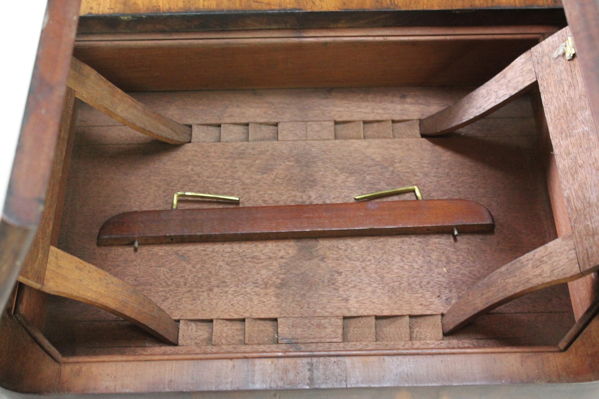 Antique Mahogany Reading Table - Kernow Furniture