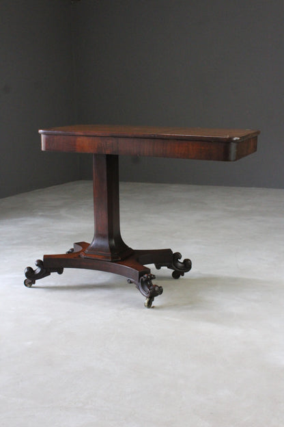 Antique Mahogany Reading Table - Kernow Furniture