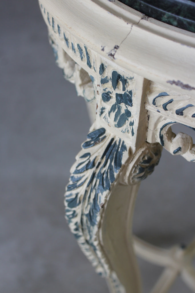 French Painted Marble Jardinere - Kernow Furniture