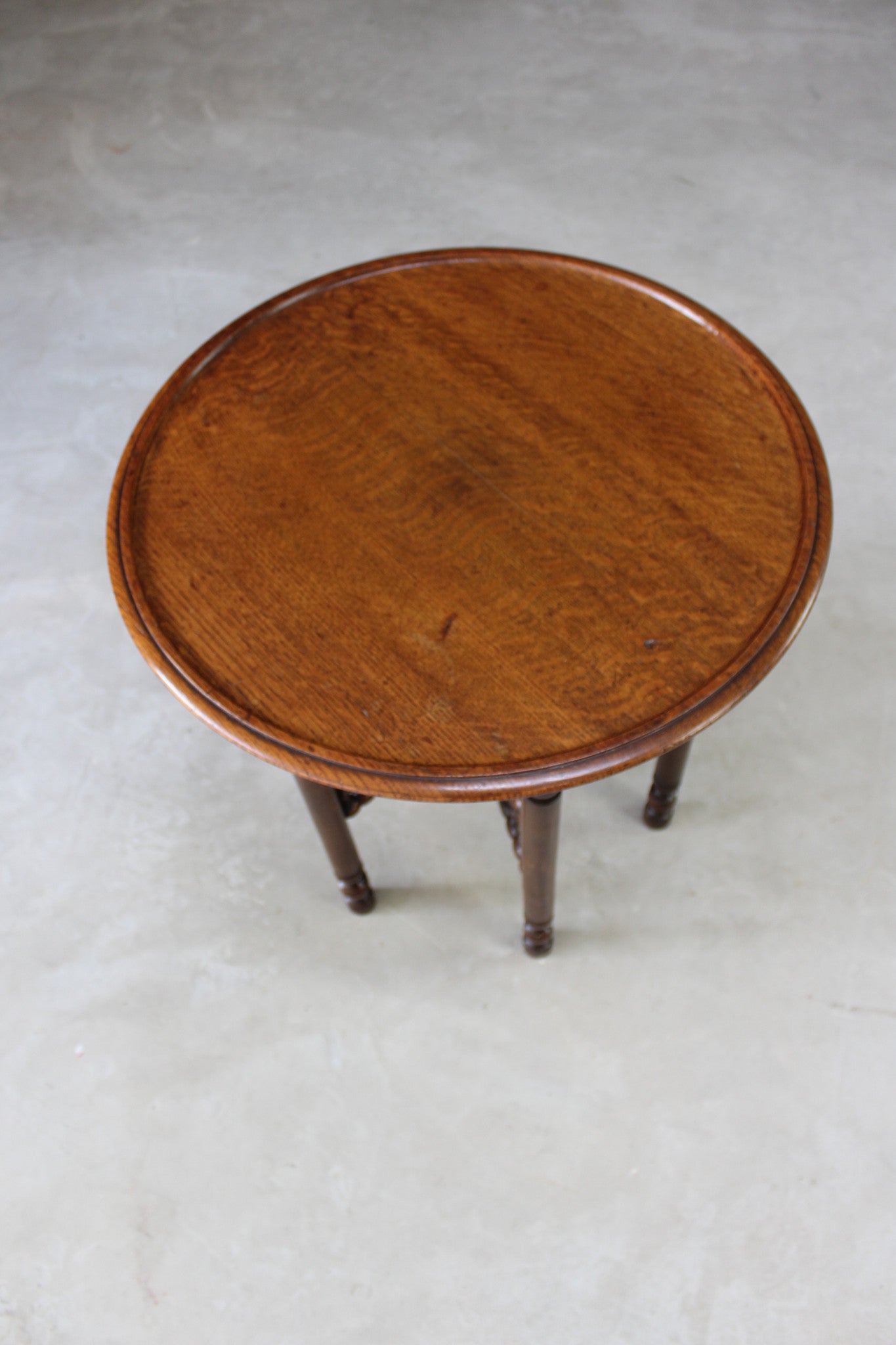 Round Eastern Side Table - Kernow Furniture