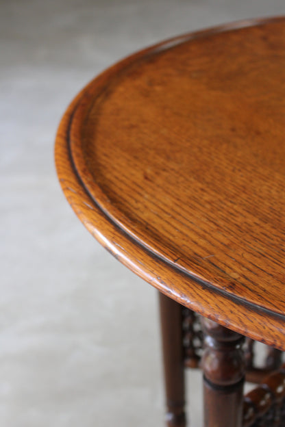 Round Eastern Side Table - Kernow Furniture