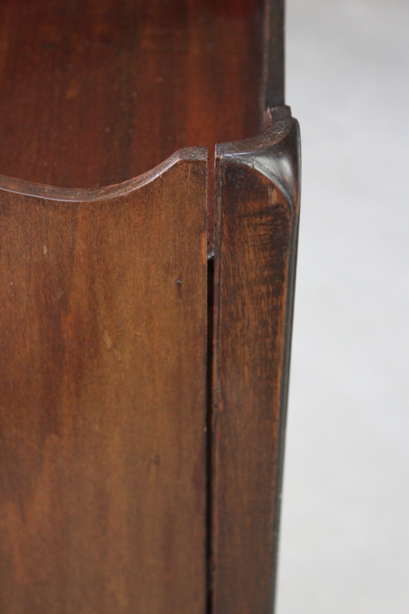 Georgian Style Mahogany Nightstand - Kernow Furniture