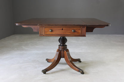 Antique Victorian Mahogany Pembroke Table - Kernow Furniture
